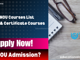 IGNOU Courses List