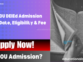IGNOU DElEd Admission