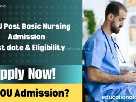 IGNOU Post Basic Nursing Admission