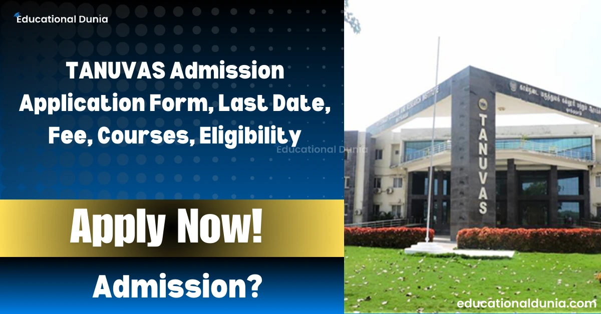 TANUVAS Admission