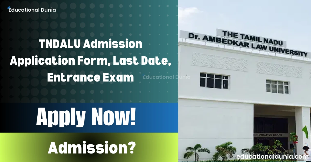 TNDALU Admission
